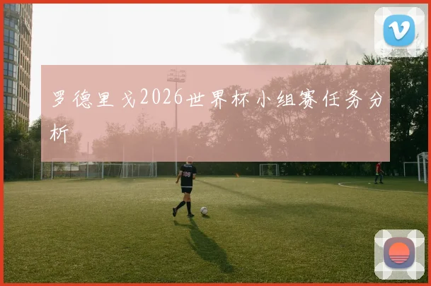 罗德里戈2026世界杯小组赛任务分析