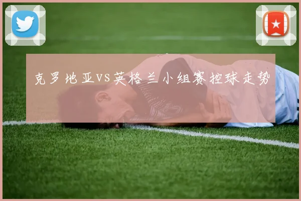 克罗地亚vs英格兰小组赛控球走势